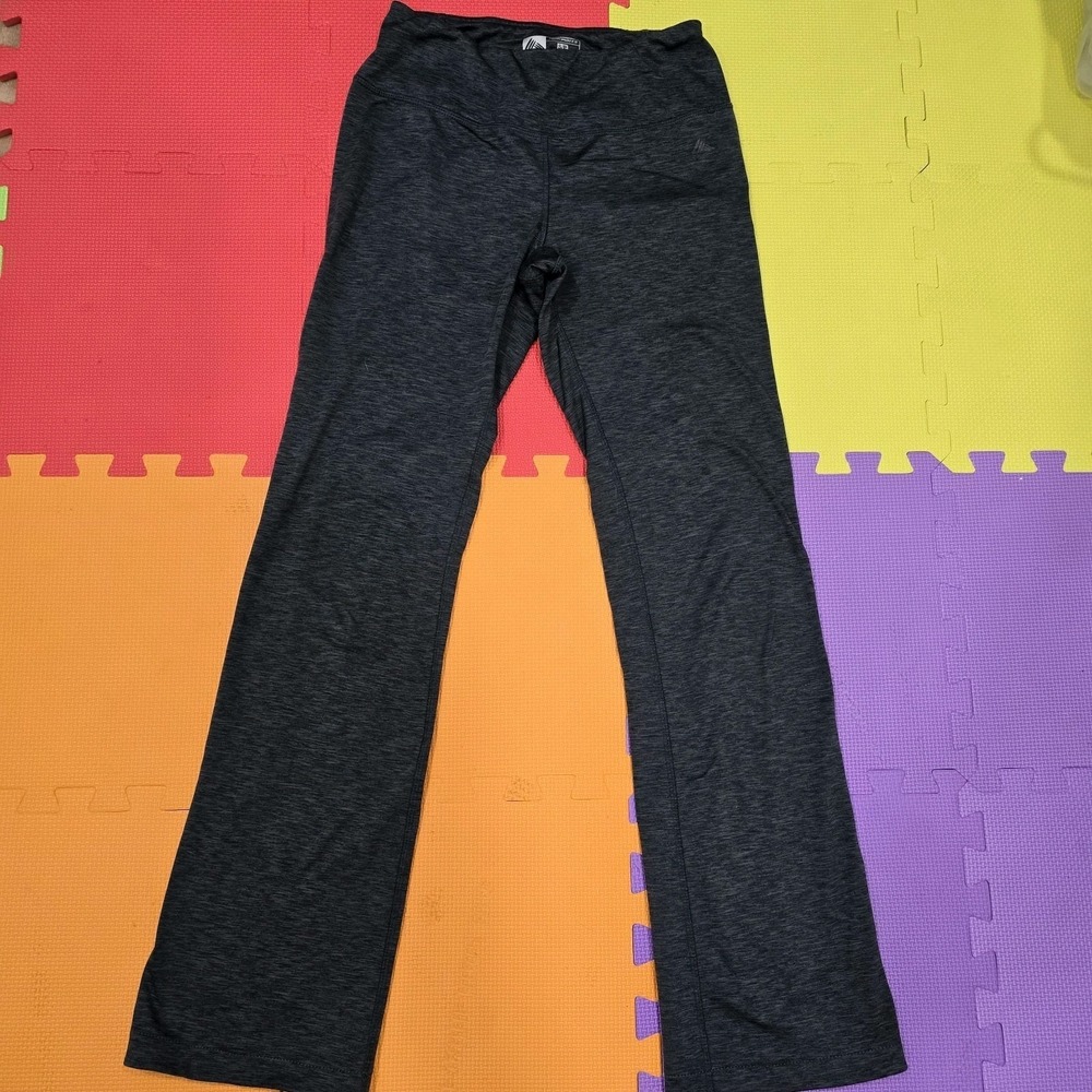 RBX Performance Women's Space Dye Yoga Pants - Charcoal Gray - Size Small